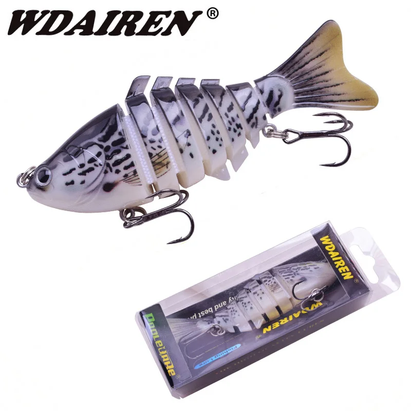 Señuelo de pesca que se hunde, Wobblers Crankbaits, señuelo duro, cebo Artificial, aparejos de pesca, trucha, lubina, 1 ud. - imagen 4