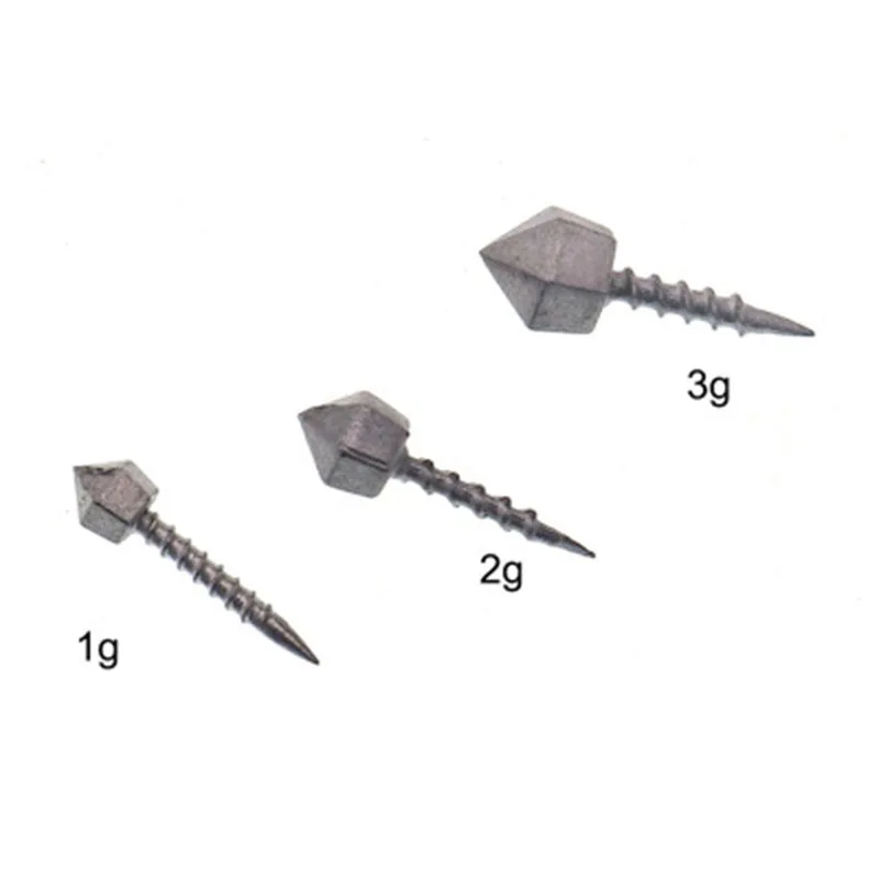 Señuelo de pesca suave con inserto de plomo, cebos de plomo, accesorios de equilibrio de peso, aparejos de pesca, 1g, 2g, 3g, 10 unidades por lote - imagen 3