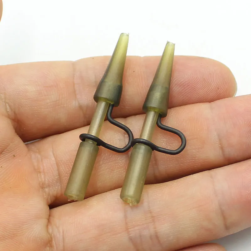 Kit de aparejos de pesca de carpa, Clips de plomo y gomas de cola, accesorios de cono para carpa, equipo de aparejo de pesca - imagen 2