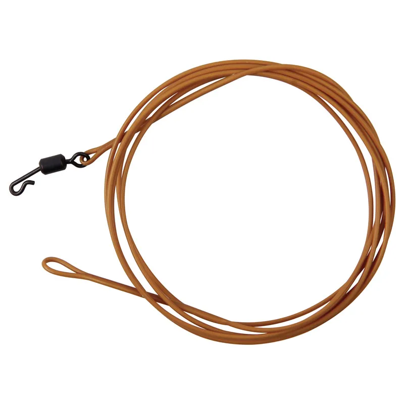 Líder de pesca de carpa, líder de alambre de hundimiento, aparejo de carpa con clip de plomo, eslabones de cambio rápido, longitud de 1M, 3 piezas, 80lb - imagen 4