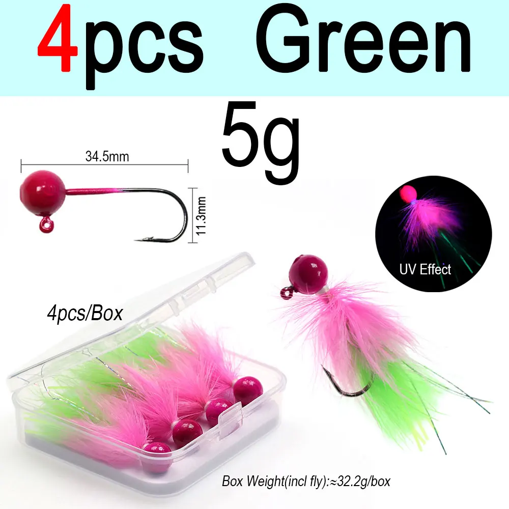 5g Green 4pcs