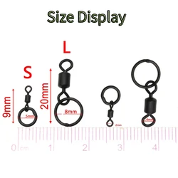 Micro gancho Chod Rig conector rápido para carpa