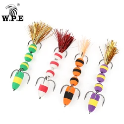 W.P.E-señuelo de Pesca de MANDULA, tamaño L, Multicolor, suave, Artificial, aparejos de Pesca de lubina, Wobblers, cebo de natación