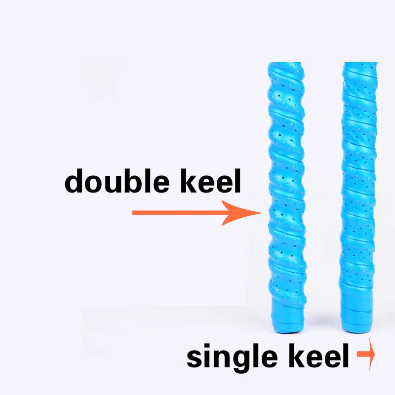 Cinta de envoltura para MANGO de caña de pescar, cinturón absorbente para el sudor, antideslizante, alargar, envolver la raqueta, 6 unids/lote - imagen 2