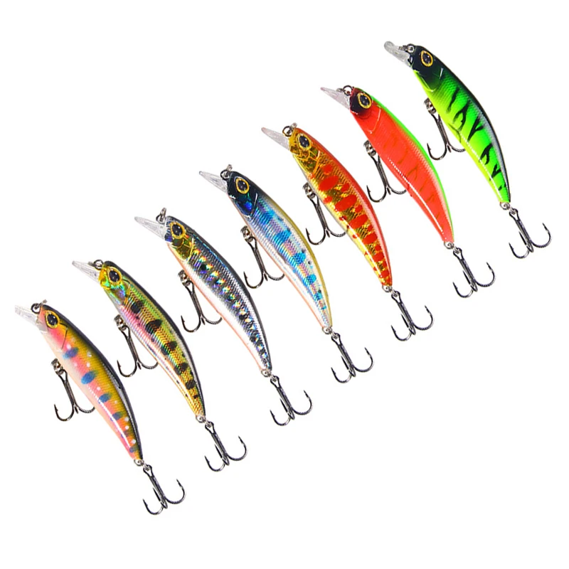 Cebo que se hunde, 7cm, 4g, señuelos Minnow, Swimbait, pequeños Wobblers locos, Jerkbait, cebo para lubina de agua dulce, cebos duros artificiales - imagen 2