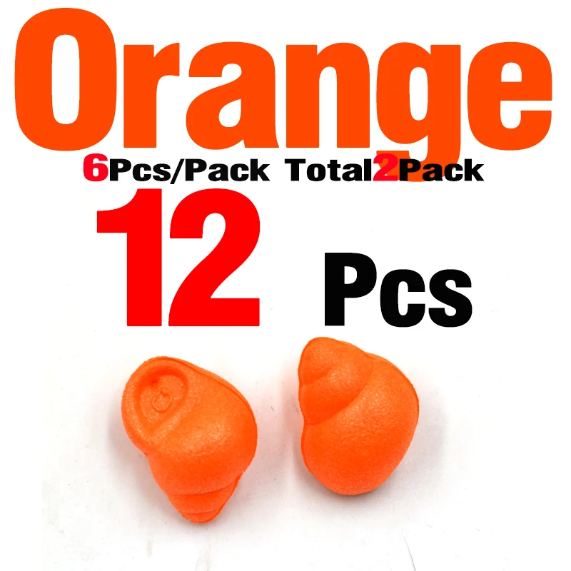 Orange 12Pcs