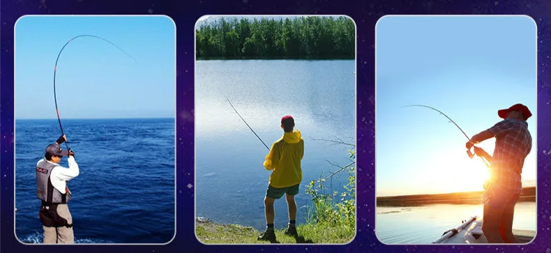 Aventuras de pesca junto al lago y el mar