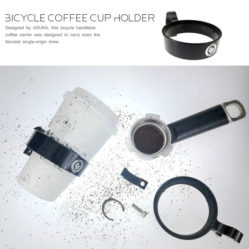 Soporte de botella para bebidas de ciclismo, piezas de bicicleta, soporte para tazas de café y té, soporte de botella de aluminio - imagen 5