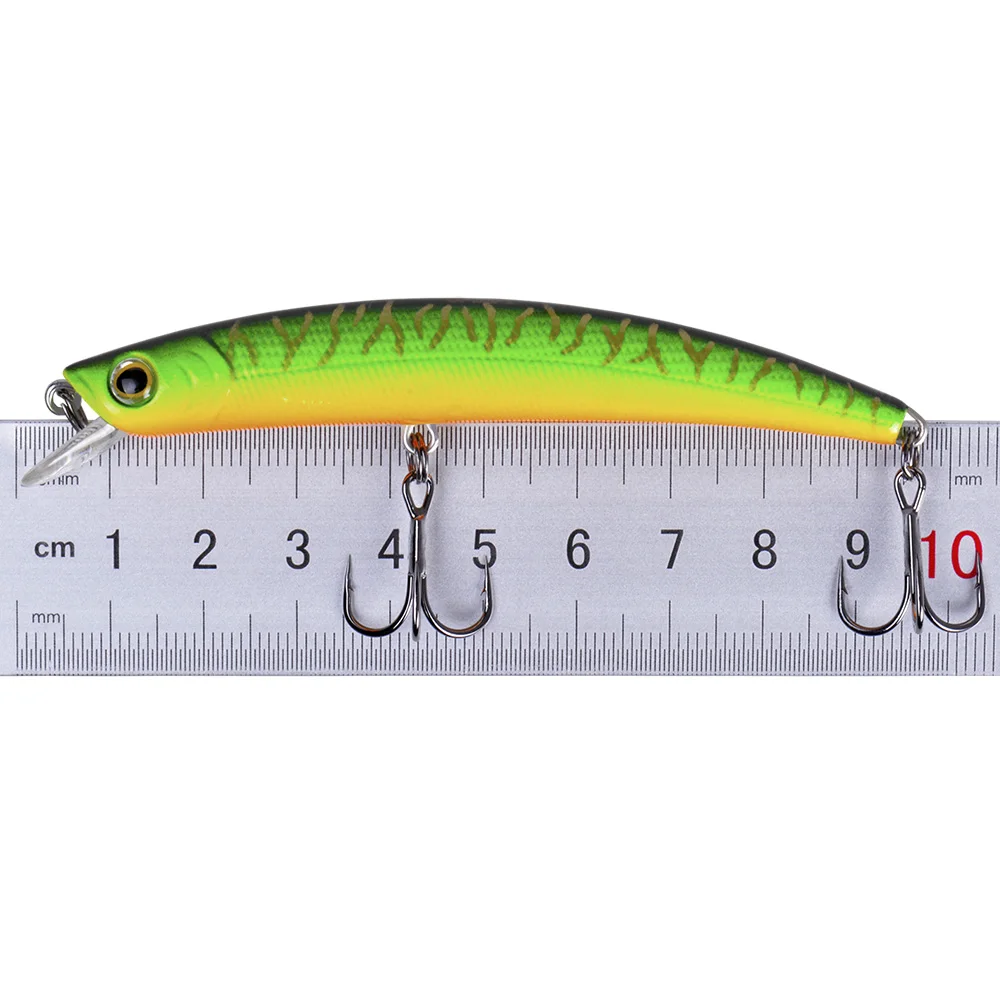 CF-señuelo de pesca para pececillos, cebo Crankbait de tiro largo, 95mm, 7,3g, para agua dulce - imagen 5