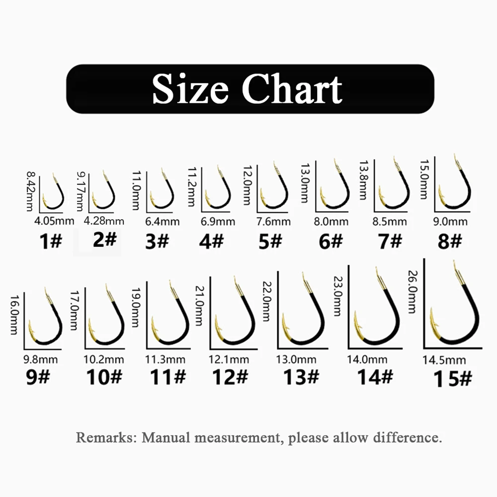 Gancho de pesca de aleación de tungsteno, aparejos de pesca de importación de colores, con púas, 10 unids/lote - imagen 2