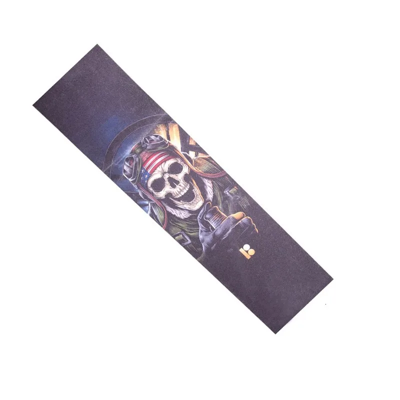 Papel de lija para monopatín, 84x23cm, cubierta para monopatín, cinta de agarre para Longboard, papel abrasivo - imagen 3