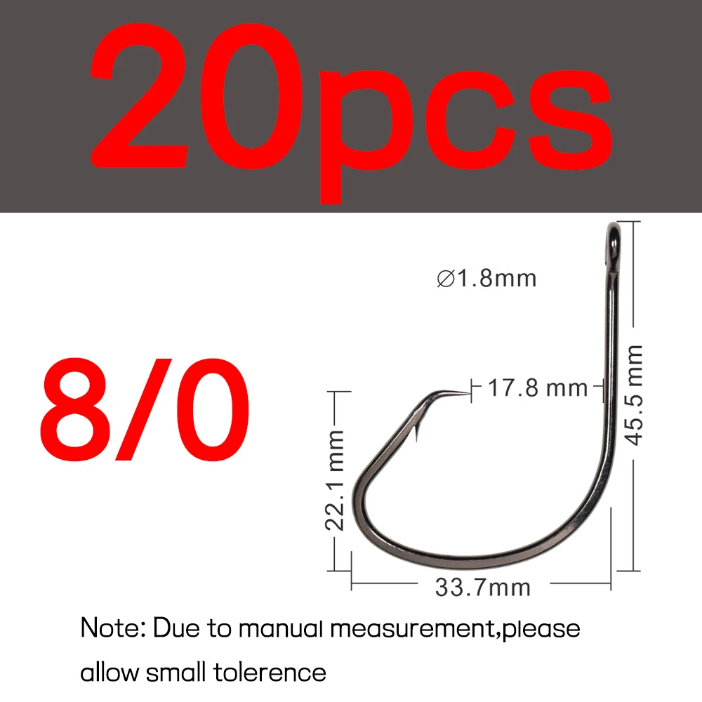 20pcs  Size 8I0