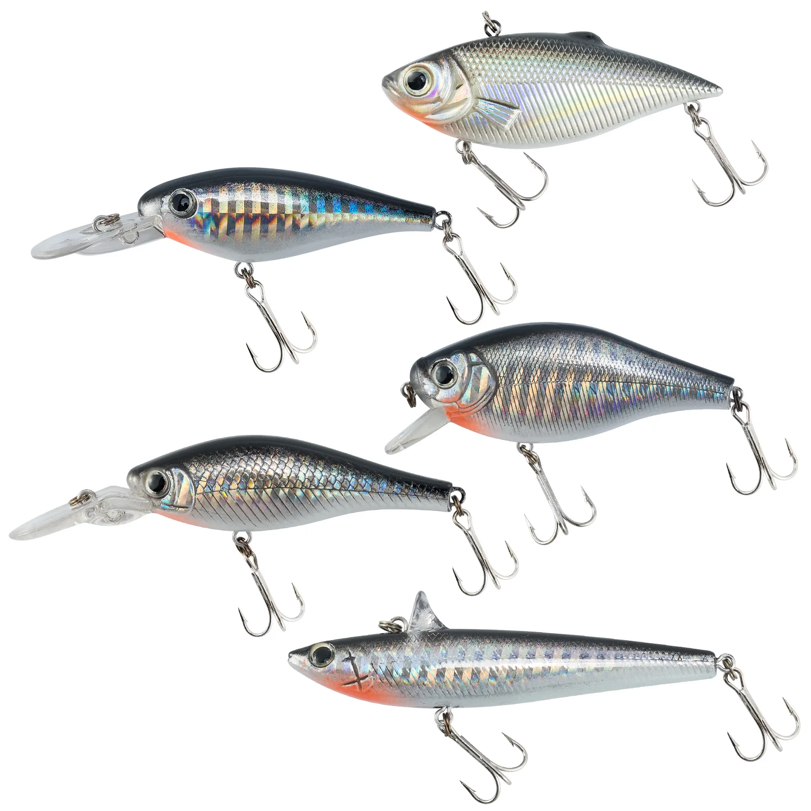 VIB Minnow Crankbait hundido para lubina y lucio - imagen 2