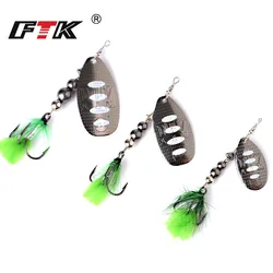 Anzuelo Offset FTK – Latón para vinilo y soft bait