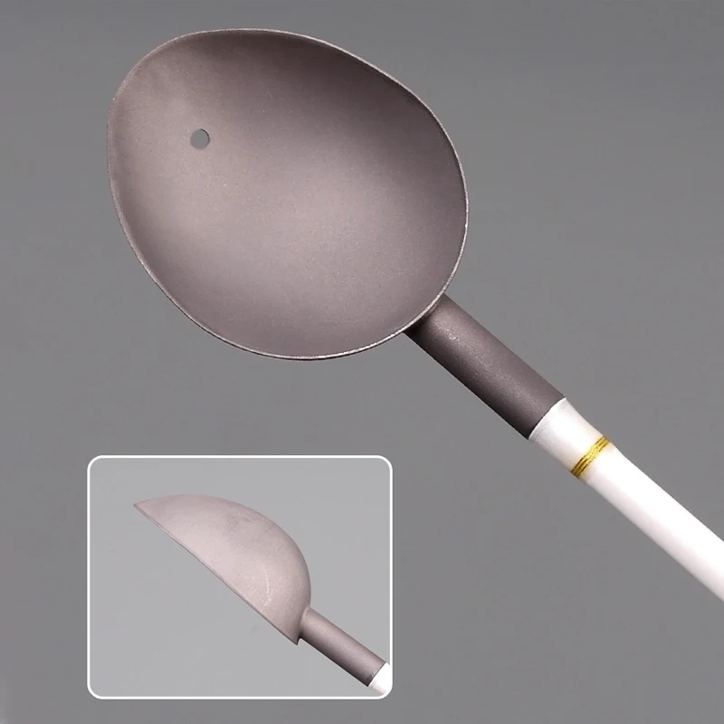 Cuchara de cebo de aleación de titanio, herramienta de pesca en roca, novedad - imagen 3