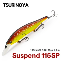 Tsurinoya 115SP Minnow Suspending – Para Lucio y Perca