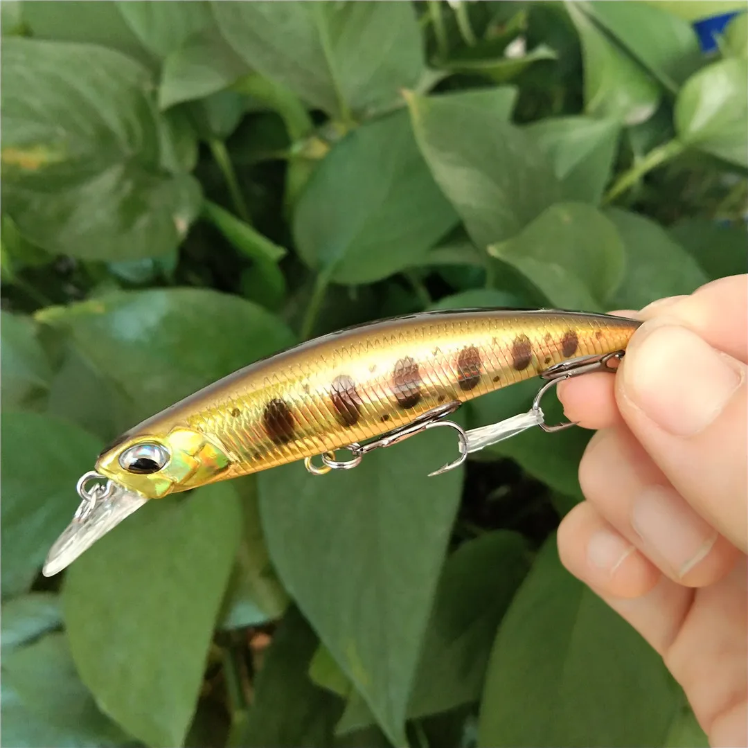 TSURINOYA-señuelo de pesca de 6 piezas, DW75, 70mm, 8,9g, cebo duro Minnow con gancho, plástico ABS, Isca, Leurre Artificial - imagen 3