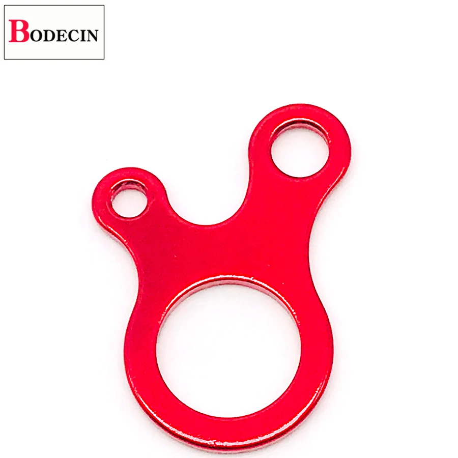 Gancho de cuerda de aluminio con nudo rápido, enganche de cuerda, mosquetón, suspensión de gancho para tiendas de campaña, Paracord de viento, hebillas de cierre para acampar - imagen 4