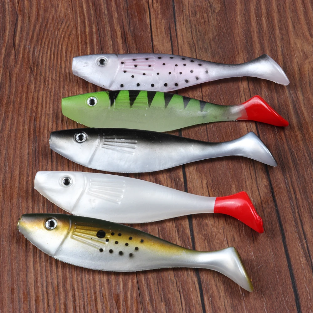 JOHNCOO-señuelo de pesca suave, 6 unidades/110mm, 4 unidades/150mm, Teeze Pro Shad, señuelo Berserk para pesca en el mar, Lucio, Zander - imagen 5