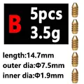 5pcs B type 3.5g