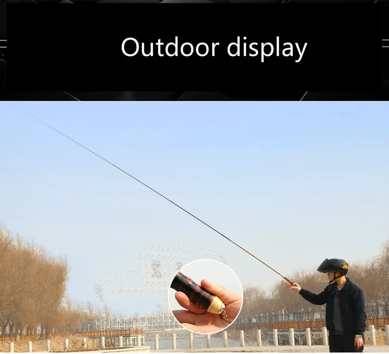 Experimente la emoción de la pesca al aire libre con nuestra caña de pescar de alta calidad