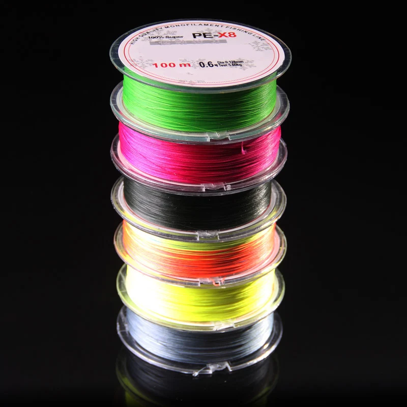Sedal de pesca de 100M, hilo trenzado de 8 hebras, multifilamento, PE, superfuerte, para pesca de carpa - imagen 5