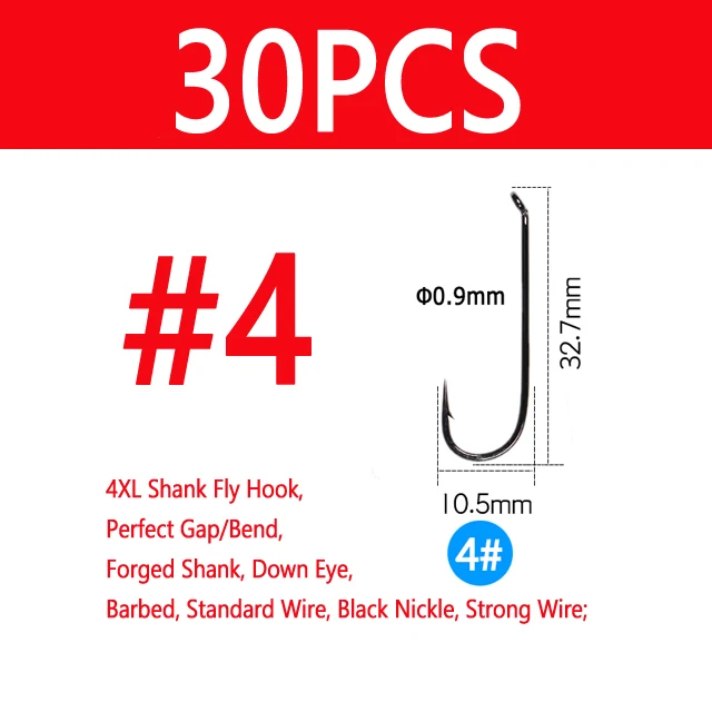 30pcs size 4