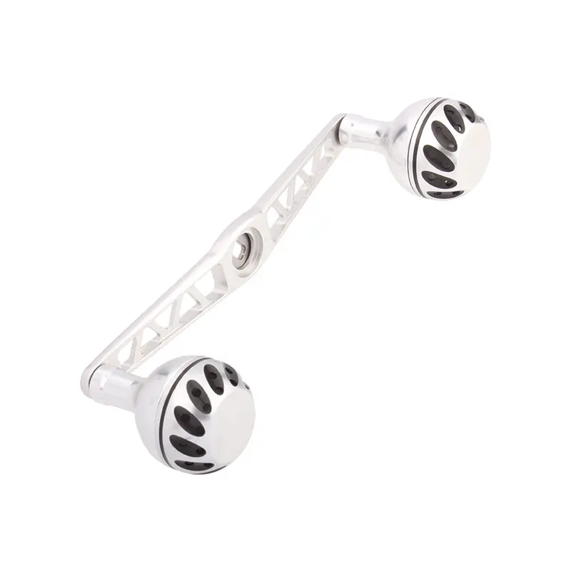 Kawa-mango de carrete de pesca basculante con perilla de aleación de aluminio para carrete de Baitcasting, tamaño del agujero 8*5/7*4mm de longitud 130 MM, pesca DIY - imagen 2