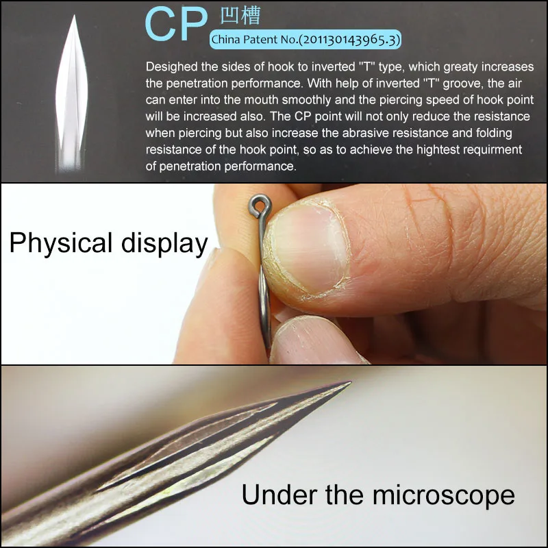 Ganchos de púas para pesca de carpa, anzuelos con revestimiento de PTFE, calidad Chod Hair Rigs, 20 Uds. - imagen 3