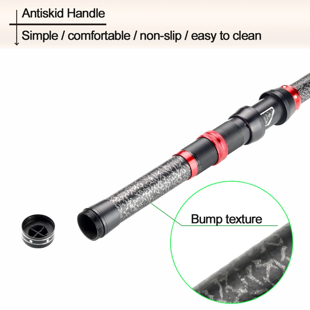 Carrete de caña de pescar telescópico, Kit completo opcional, equipo de caña de pescar, carrete giratorio, línea, señuelos, Mini Pesca espacial, Surf de viaje - imagen 2