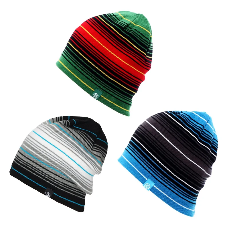 Mosodo-gorro cálido de punto para hombre y mujer, gorro de lana para Snowboard, esquí, invierno y otoño - imagen 4