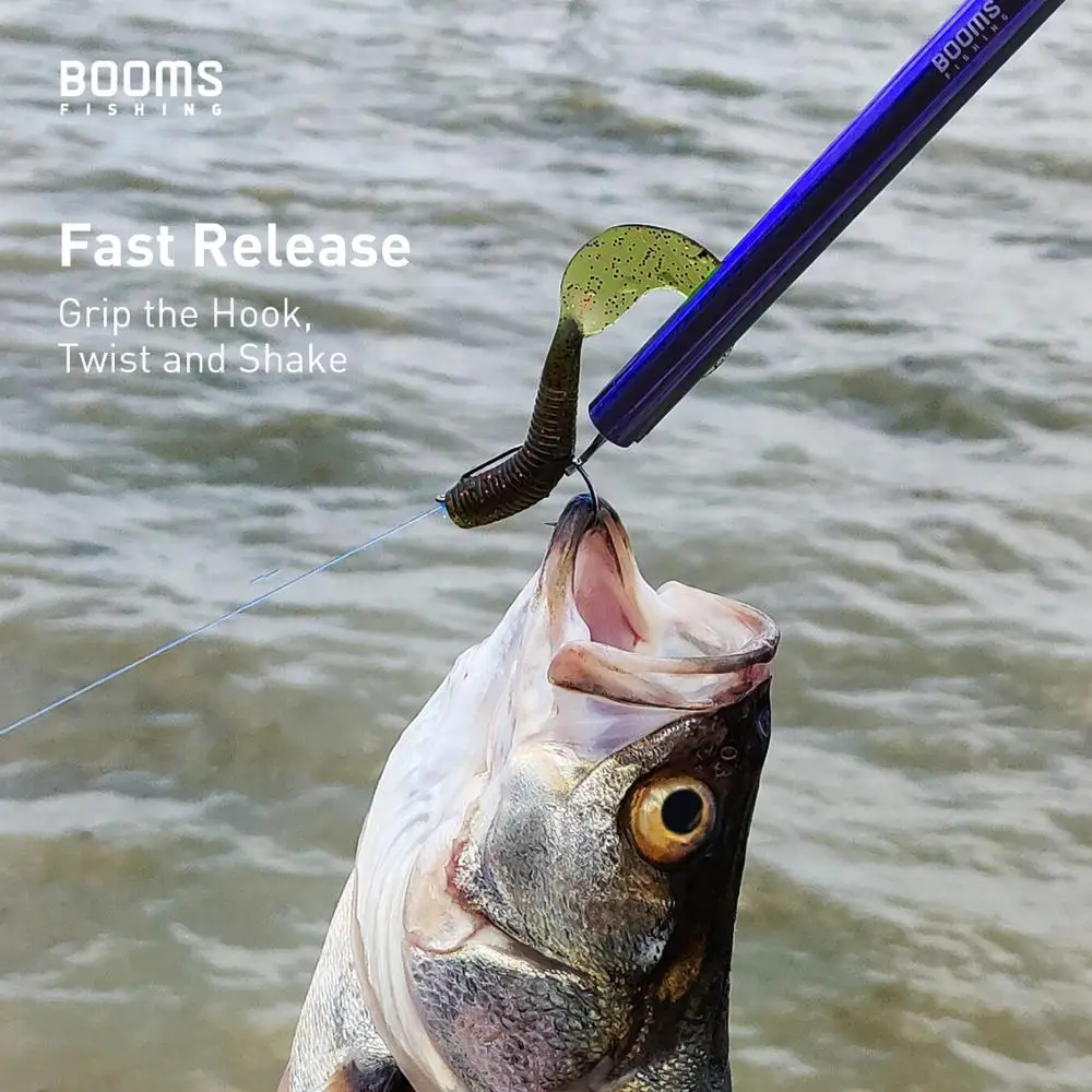 Booms Fishing R02, removedor de anzuelos exprimibles, herramienta de pesca portátil para aparejos de pesca, accesorios - imagen 5