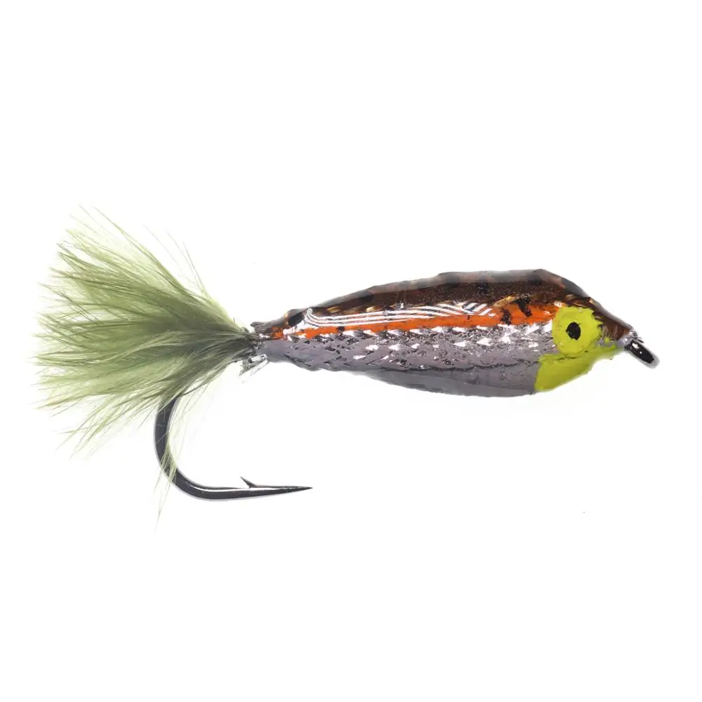 Bimoo 6PCS # 4 peces de cebo epoxi, pececillos, trucha para freír, moscas de pesca con mosca, señuelos, Streamer para salmón, Lucio, trucha arcoíris, pesca de perca - imagen 4