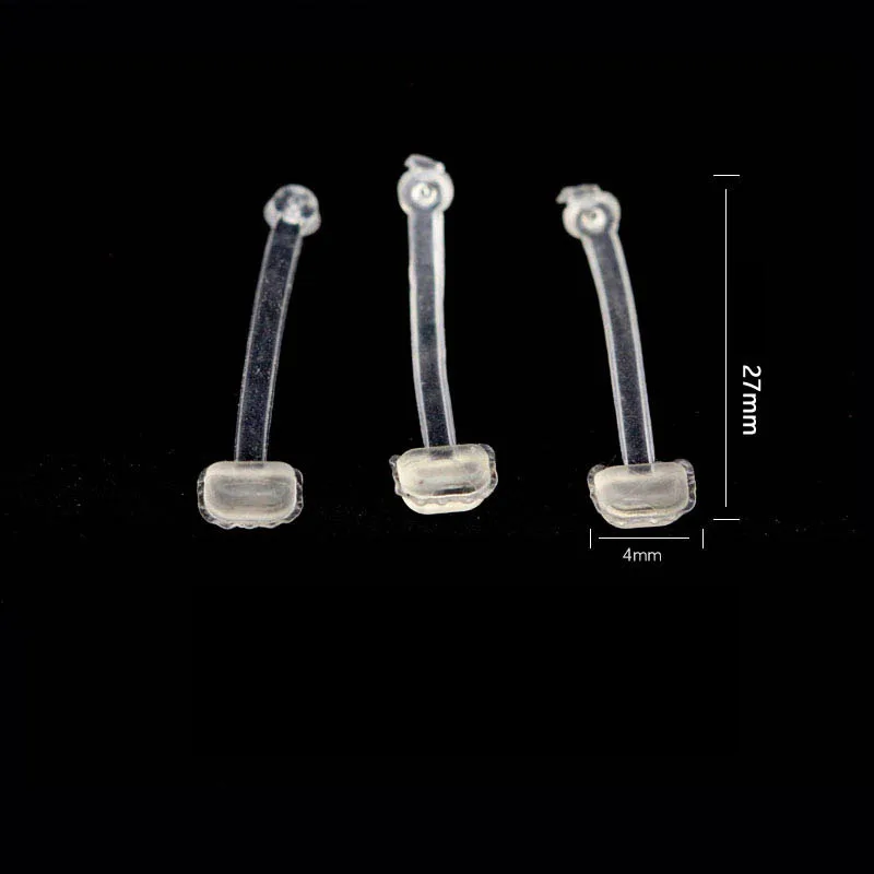 5 tarjetas de aparejo de pelo para pesca de carpa, 20/22/25/27mm, tapón de aparejo emergente para cebo de pesca, insertos Boilie de Color transparente B368 - imagen 5