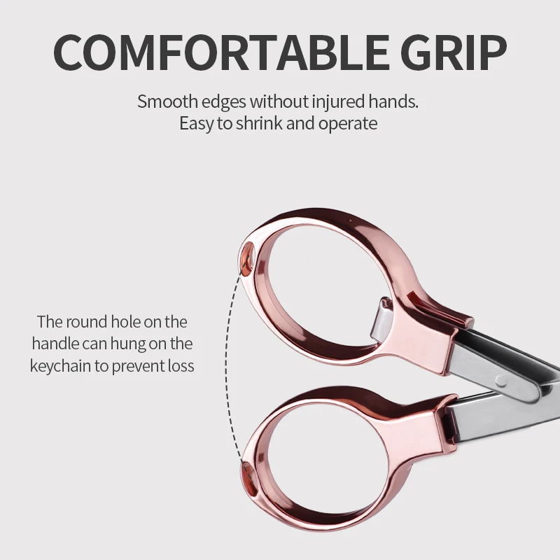 LINNHUE-tijeras de pesca plegables, portátiles, de aleación de aluminio, corte afilado, línea de PE, plomo, oro, plata, tijeras multifunción, herramienta de pesca - imagen 5