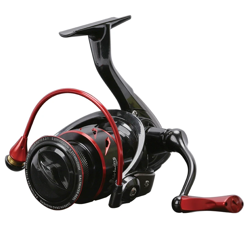 Carrete giratorio de alta velocidad 5,2: 1, 9BB, 7kg de potencia de arrastre, rueda de pesca de agua dulce/salada, sistema de freno magnético, buque de pesca de arrastre - imagen 2