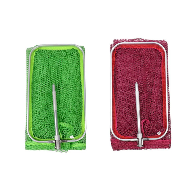 Borde de anillo de aluminio de alta calidad, Red de camarón de secado rápido para peces, 2,0/3,0 metros, jaula de Camarón con pegamento, red de pesca, aparejos B363