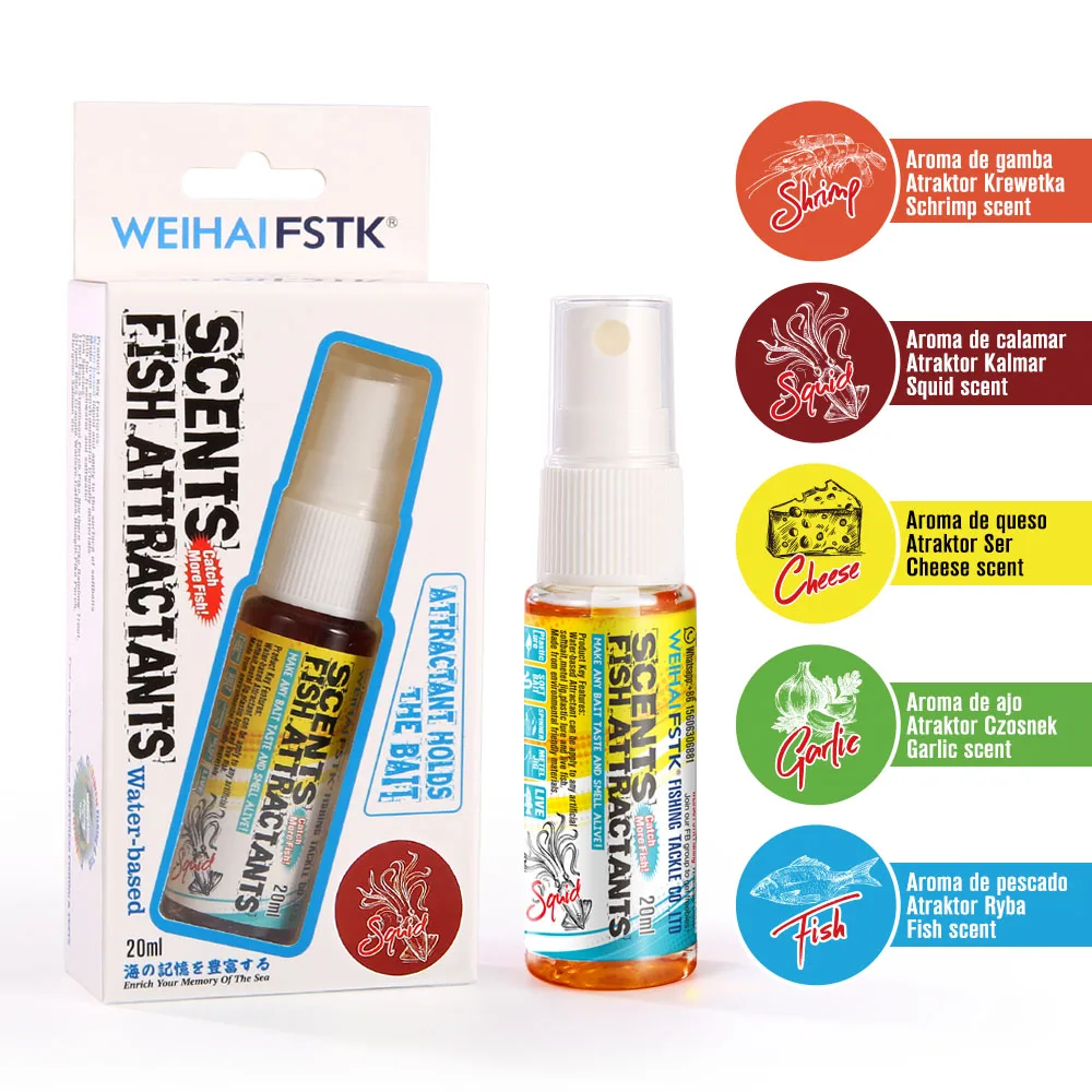 FSTK scents Strong fish shrimp attractant metal jig Fishing Scent Flavor Oil Scents Cheese Smell for all kind of Lures and Baits - imagen 2