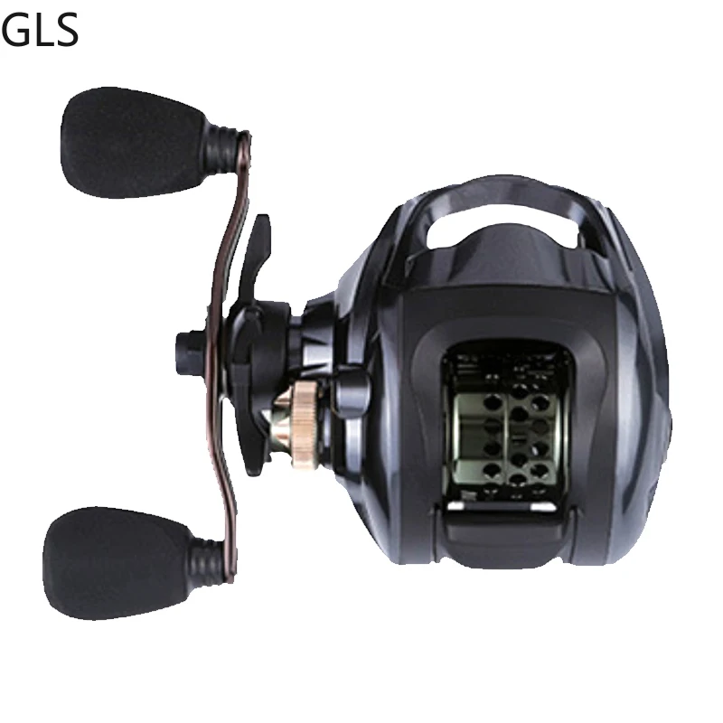 Carrete de pesca Baitcasting, accesorio de arrastre máximo de 5,5 KG, relación de engranaje 6,3: 1, ligero, rueda de pesca derecha/izquierda 12 + 1BB, novedad de 2021 - imagen 3
