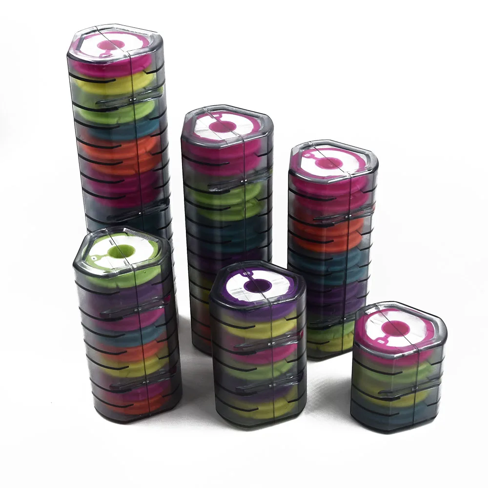 Caja de línea principal de pesca de arcoíris, tablero de bobinado, bobina de silicona de 4-16 ejes, accesorios de pesca, caja de herramientas, suministros de aparejos de pesca - imagen 3