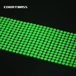 Countbass Ojos Luminosos 2D Pegatinas Plantillas Metal Agua Salada