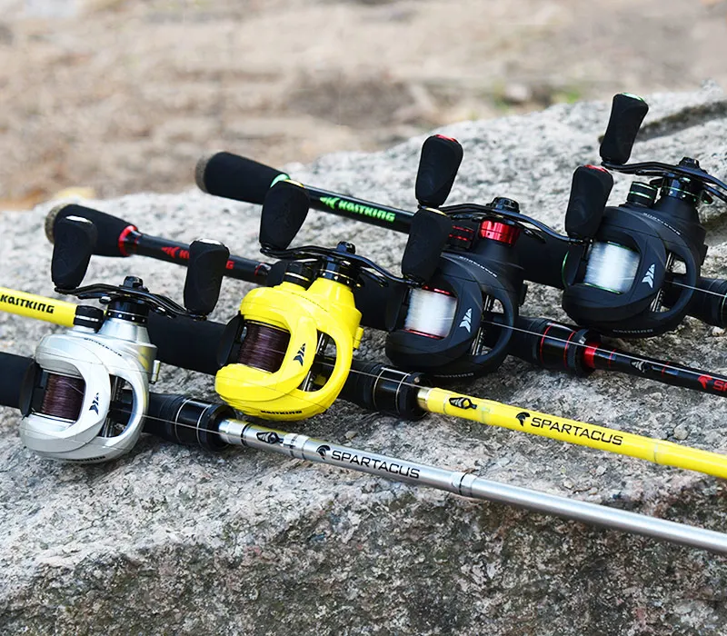 Explore el mundo de la pesca con cañas de pesca y carretes de alto rendimiento