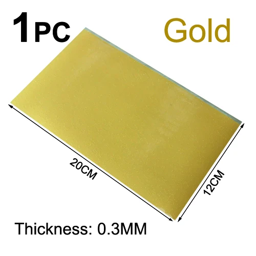 1pc gold 0.3mm