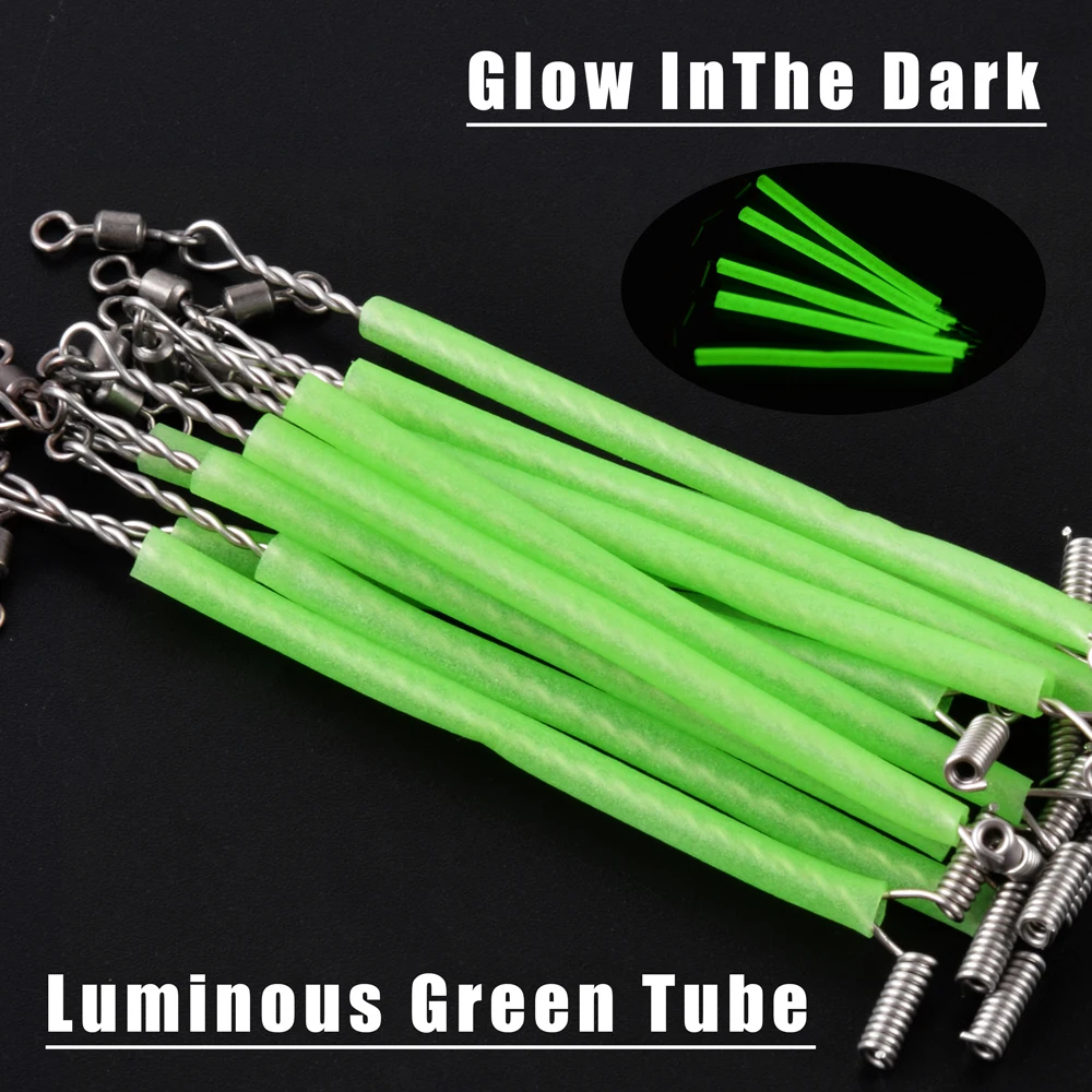 Aparejo giratorio de pesca en agua salada, línea cruzada en forma de T de 3 vías, ramas, cuentagotas, accesorios de aparejos terminales, 15 unids/lote por caja - imagen 4