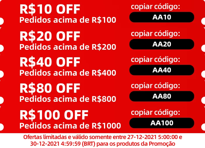 Un letrero rojo con una oferta de 10% de descuento