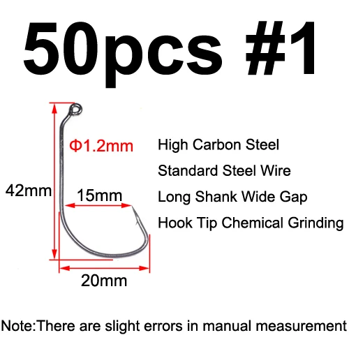 50pcs size 1