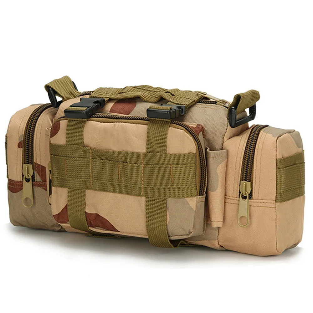 Bolsa de aparejos de caña de pescar, bolsa de almacenamiento de aparejos de pesca impermeable, funda para viajes al aire libre, bolso de hombro para caza, bolsas de pesca 35*14*18cm - imagen 2