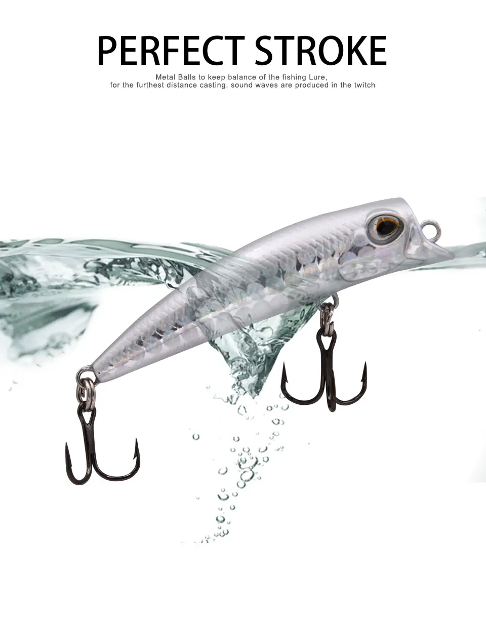 Experimente el ataque perfecto con nuestro innovador señuelo de pesca