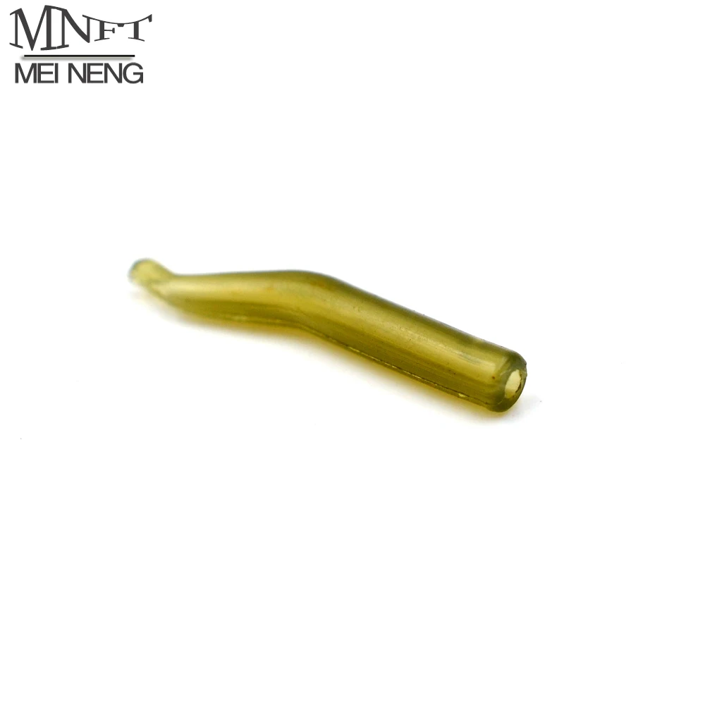 MNFT-alineador de línea de gancho, 48 Uds., tipo codo, aparejos agresivos, mangas, tubos, pelo, Chod, aparejos de pesca suaves antienredos - imagen 2