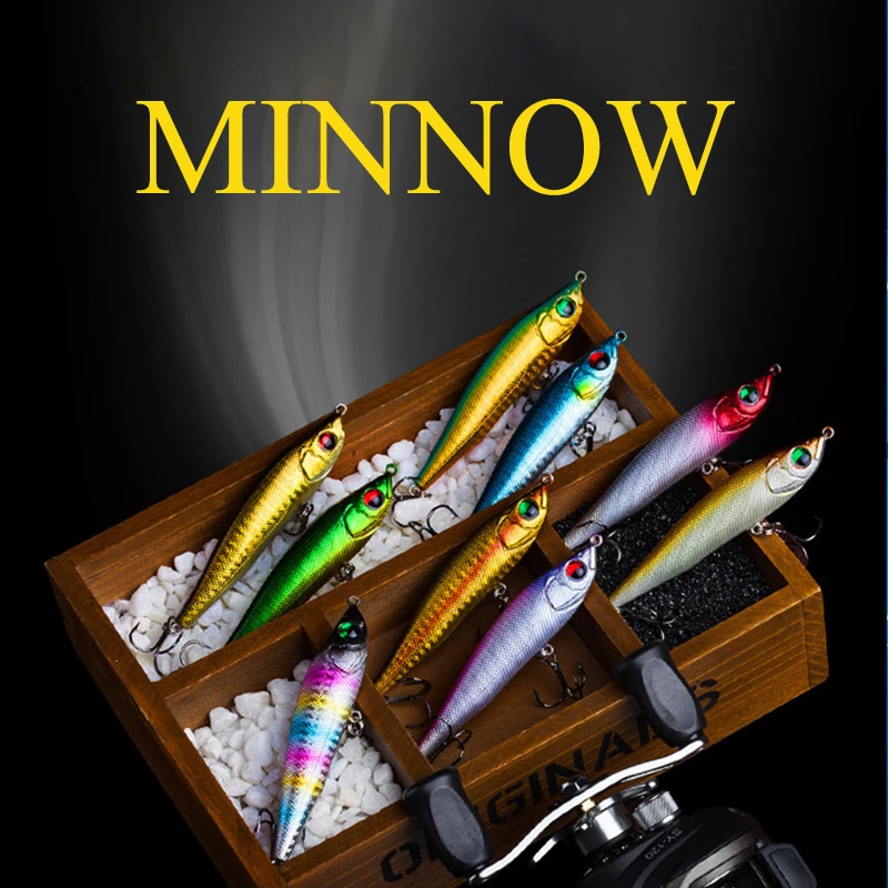 Descubre el mundo vibrante de la pesca con nuestros coloridos señuelos de pesca de pececillo